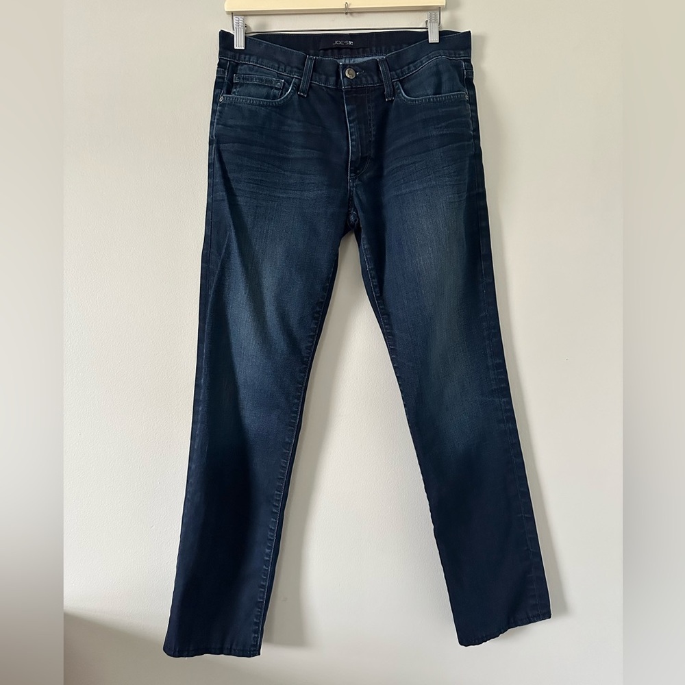 Mens Joe’s Dark Wash Straight Jeans